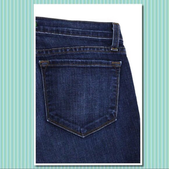 J Brand Blue Dark Wash Bootcut Jeans 28 - Picture 4 of 6